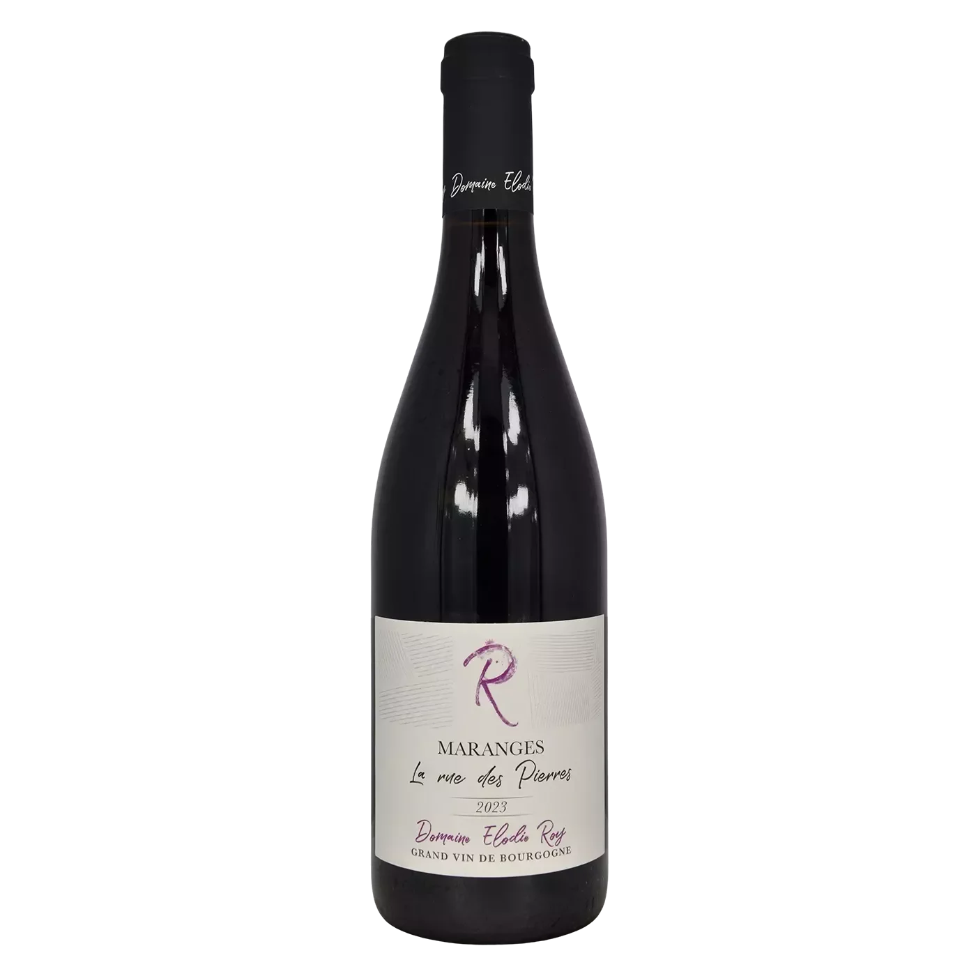 Bouteille d'Élodie Roy - la rue des Pierres 2023