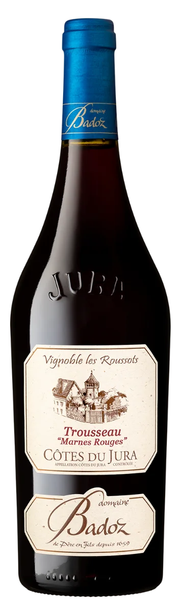 Bouteille de Badoz - Trousseau Marnes Rouges 2023