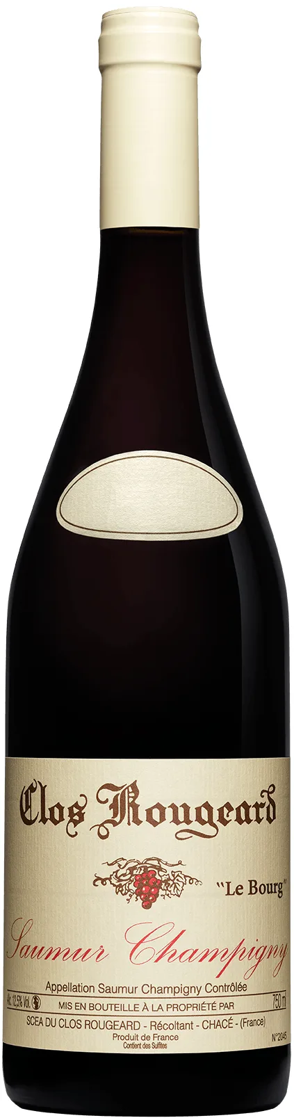 Bouteille de Clos Rougeard Le Bourg AOC Saumur-Champigny Rouge