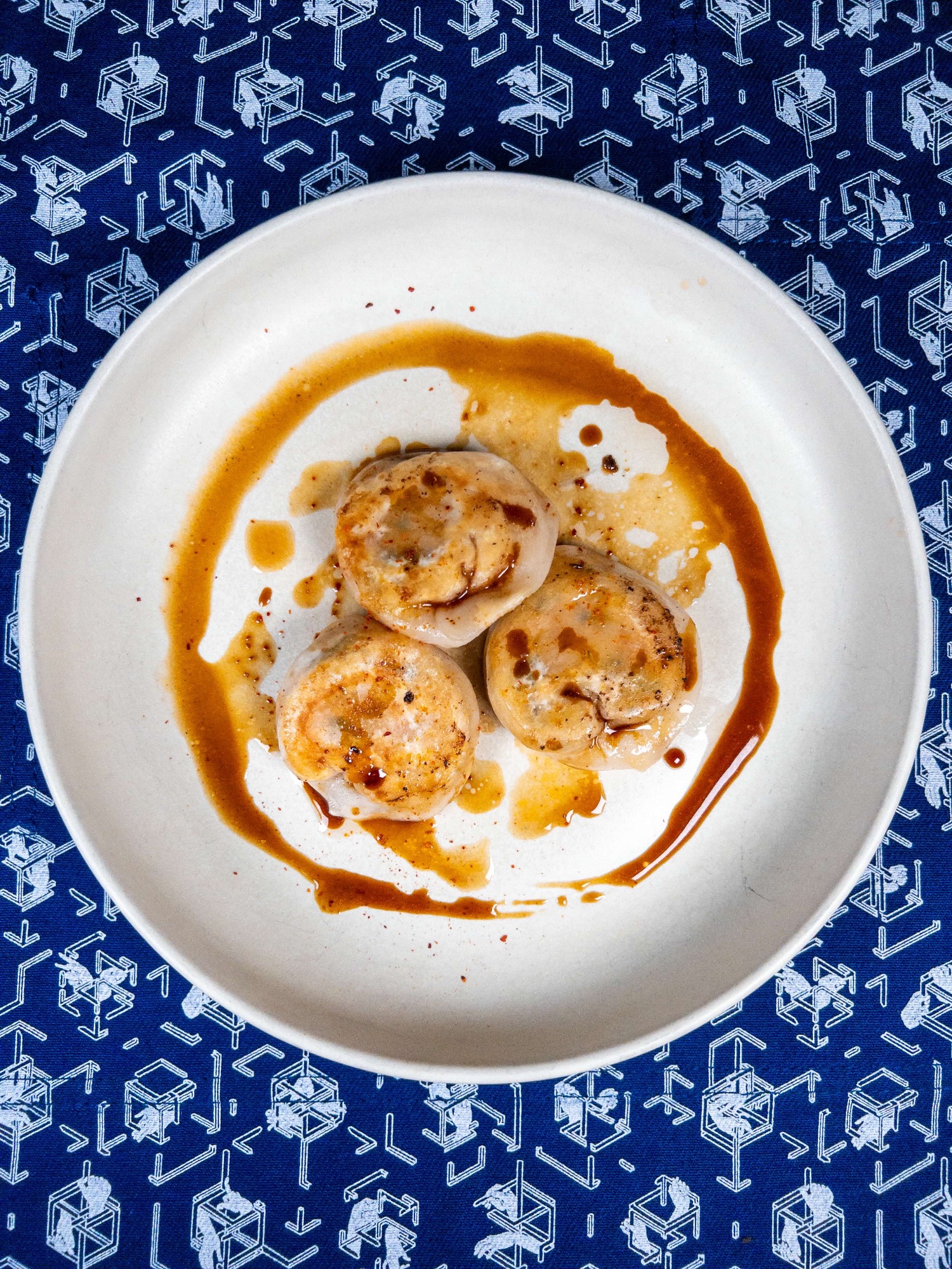 gyosas au homard